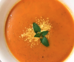 Light Tomato Basil Soup Recipe